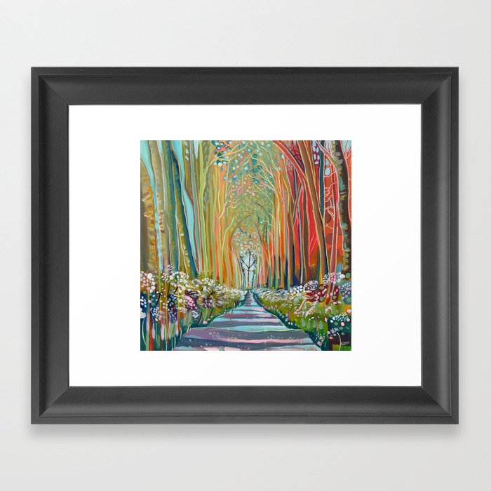 Cathedral of Tress Framed Art Print