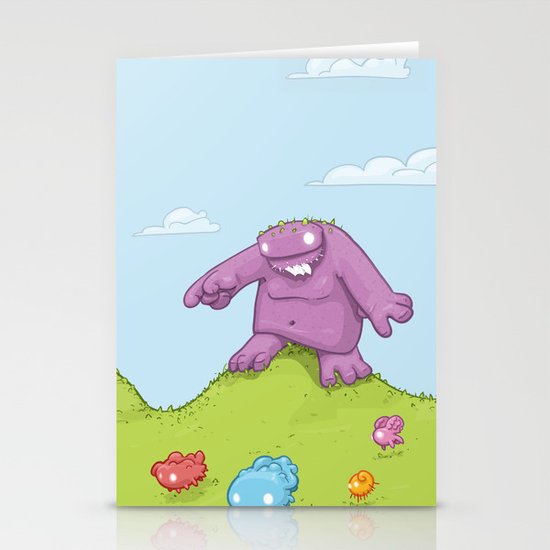Marshmallow Hunting Stationery Cards