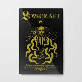I Am Horror Metal Print | Scary, Necronomicon, Mountainofmadness, Miskatonicuniversity, Pigboom, Fearoftheunknown, Lovecraftart, Cthulhuart, Cosmichorror, Darkness 