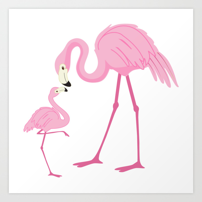 flamingo baby