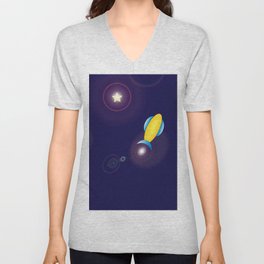 Space jam V Neck T Shirt