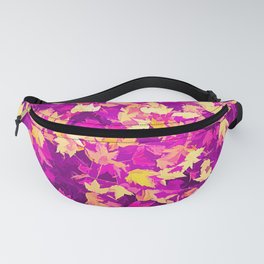 Autumn Leaves (pink & yellow) Fanny Pack
