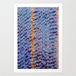 Blue Wool Art Print