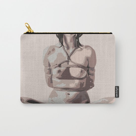 Shibari Girl Carry-All Pouch