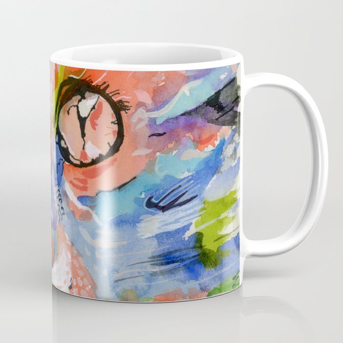 Colorful Cat Coffee Mug