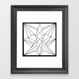 Donzi Geometry .1 Framed Art Print