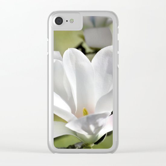 Magnolia 171 Clear iPhone Case