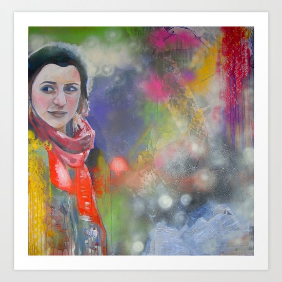 The Gaze Art Print