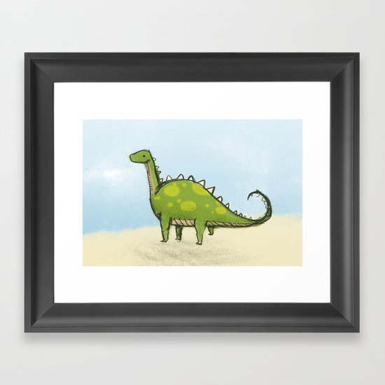 Dinosaurus Framed Art Print