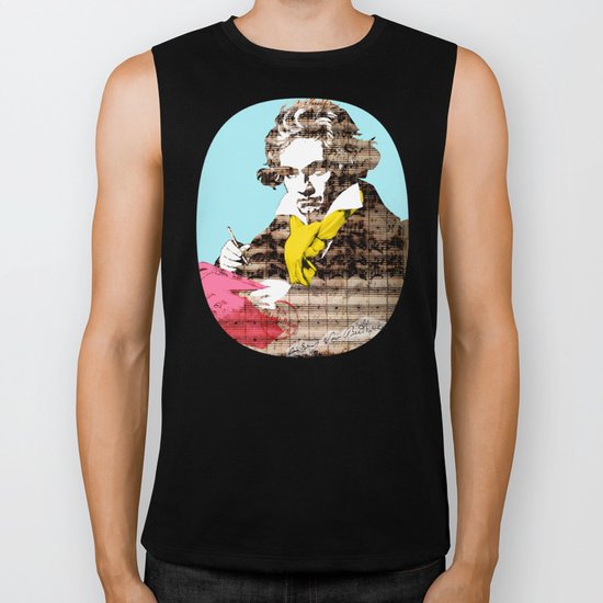 Ludwig van Beethoven 4 Biker Tank