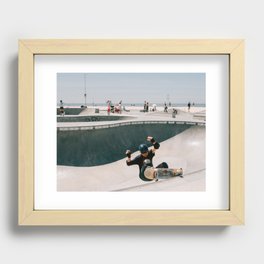 Venice Skate 3 Recessed Framed Print