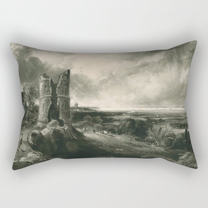 John Constable vintage painting Rectangular Pillow