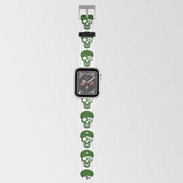 Canabis Patch Skull Apple Watch Band
