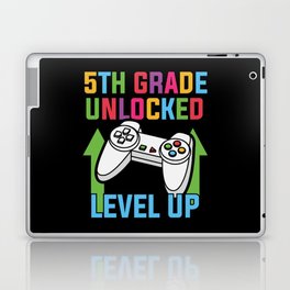 5th Grade Unlocked Level Up Laptop Skin