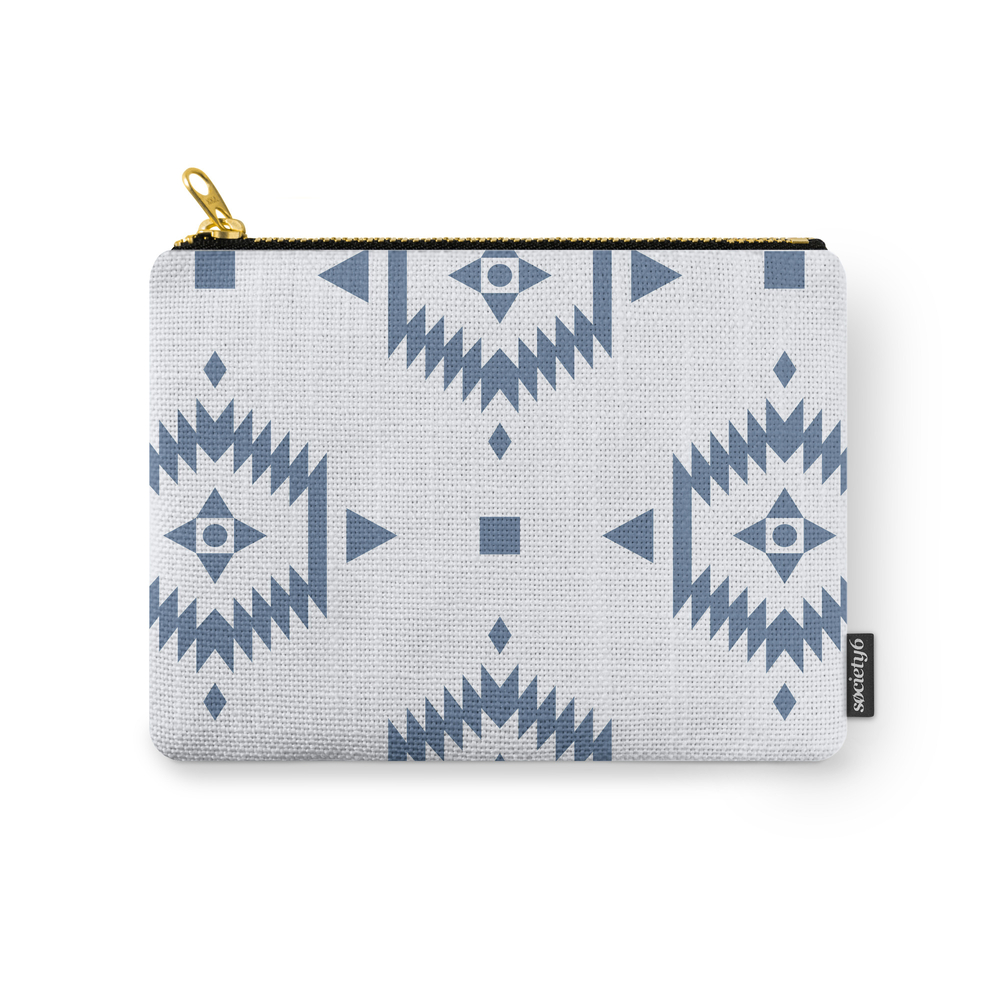 Indian Designs 196 Carry-All Pouch by design4ustudio