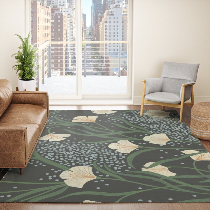 Lily Floral Rug