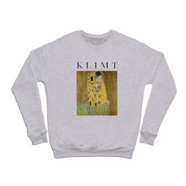 The Kiss - Gustav Klimt - Exhibition Poster Crewneck Sweatshirt