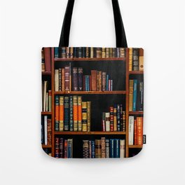 The Bookshelf (Color) Tote Bag