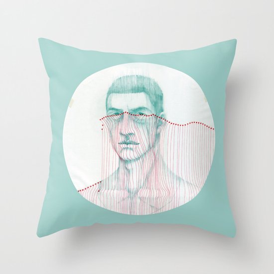 Misfit Circuit 2 Throw Pillow