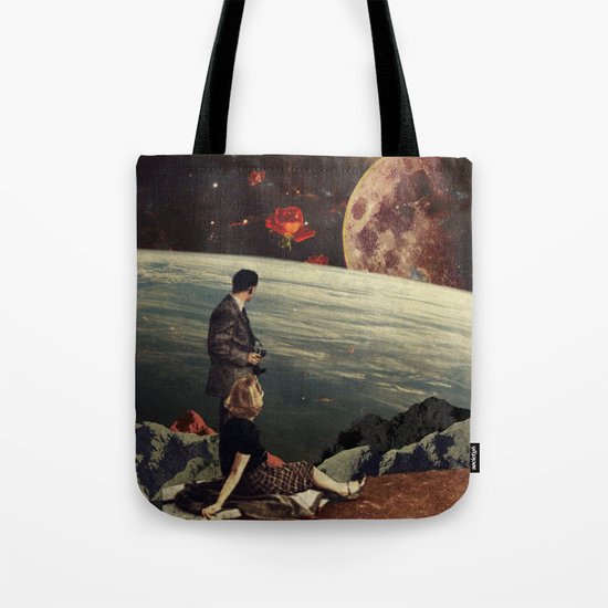 The Roses Came Tote Bag