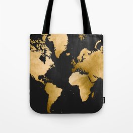 Map! (in GOLD) Tote Bag