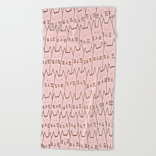 cats-403 Beach Towel