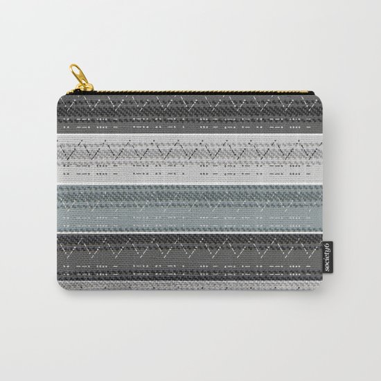 Morse Code Stripe Carry-All Pouch