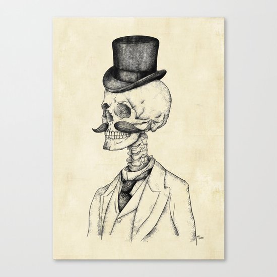 Old Gentleman Canvas Print