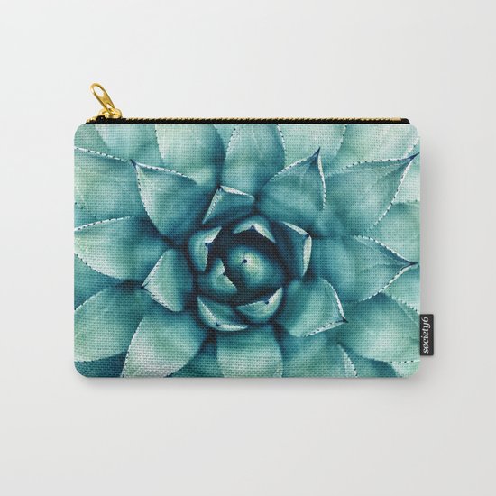 Succulent Carry-All Pouch
