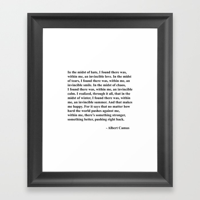 Framed Art Print