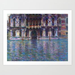 Palazzo Contarini by Claude Monet Art Print