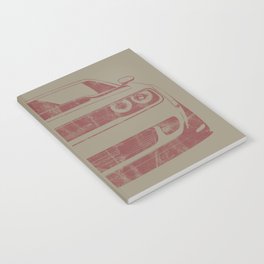 The real muscle - American Muscle car design - Perfect Gift for Car Enthusiasts Notebook