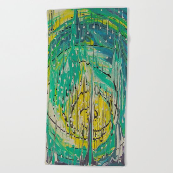 Free abstract Beach Towel