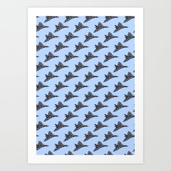 Avro Vulcan Bomber Art Print