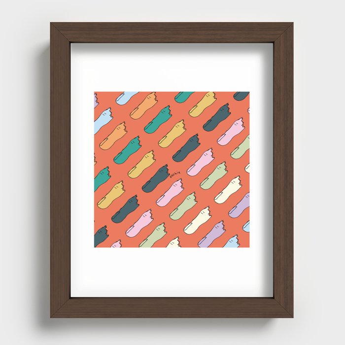 Ouchie Recessed Framed Print