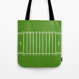 Football Field design Tote Bag