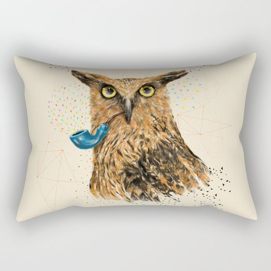 Mr.Owl V Rectangular Pillow