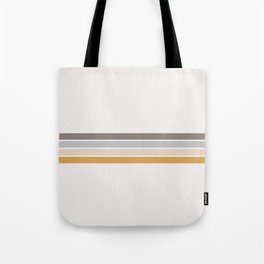 Soft Color Stripes Tote Bag