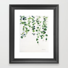 Eucalyptus Watercolor 2  Framed Art Print
