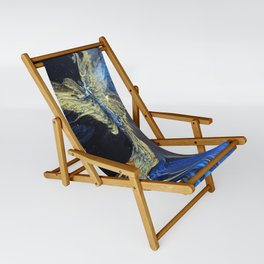 Aurory resin - Blue angel Sling Chair