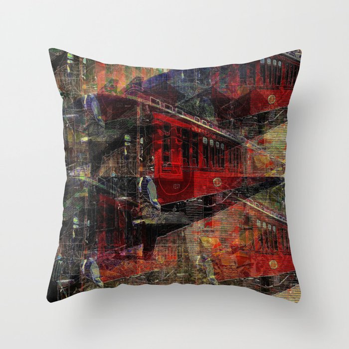 Durango & Silverton Throw Pillow