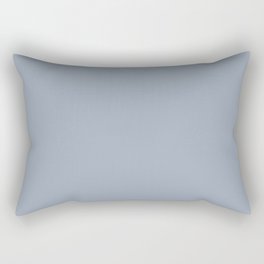 Sleepy Gray Rectangular Pillow