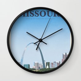 Visit Missouri Wall Clock