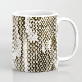 python skin, snake pattern, animal skin pattern design Coffee Mug