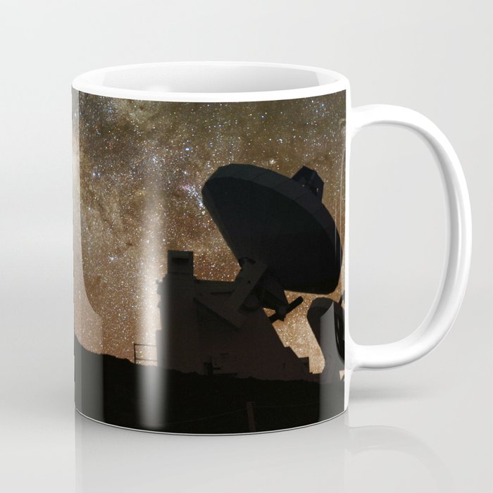 Radio Telescopes and Milky Way Coffee Mug