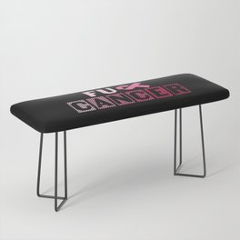 Fuck Cancer Breast Cancer Awareness Bench