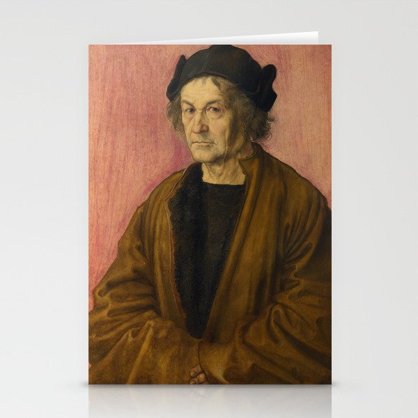 Albrecht Dürer - Portrait of Dürer's Father at 70 Stationery Cards