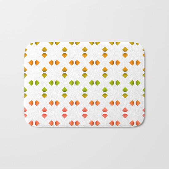 spring pattern Bath Mat