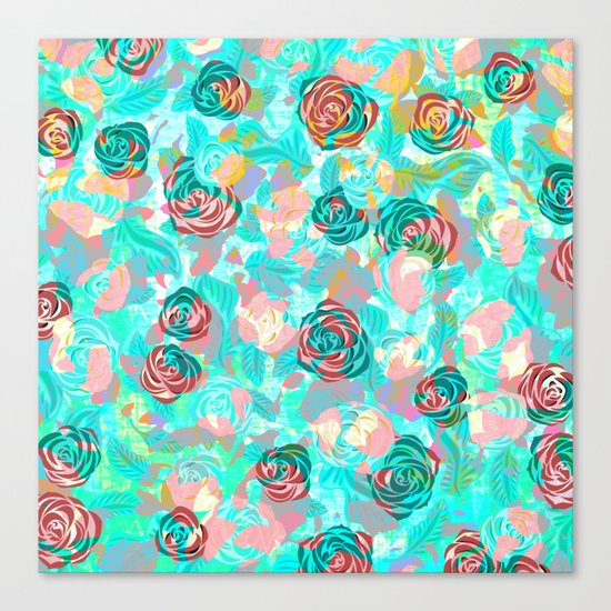 Vintage Roses #2 Canvas Print