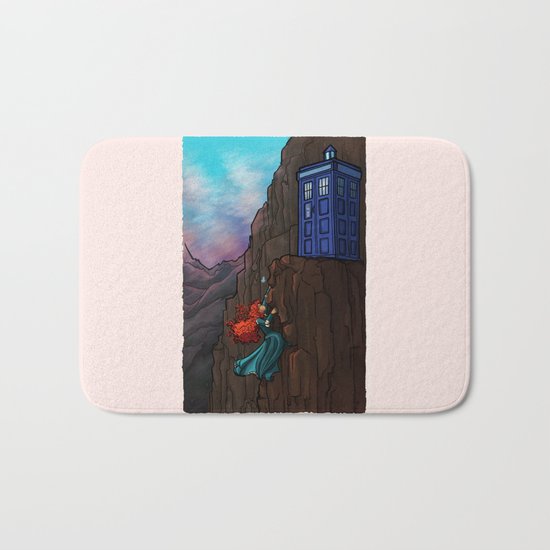 Touch the sky...and then the stars. Bath Mat